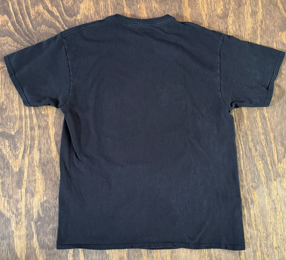 Hustler Magazine Graphic T Shirt Large Black 1977 Cover Lips Tee Adult Novelty