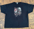 Marvel Venom Carnage Graphic T Shirt Men's 5XL Black Symbiote Comic Tee