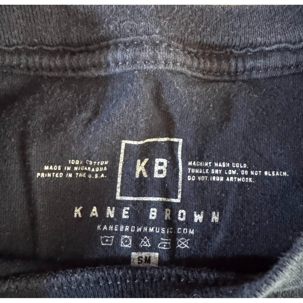 Kane Brown 2019 Live Forever Tour T Shirt Small Black Country Concert Tee