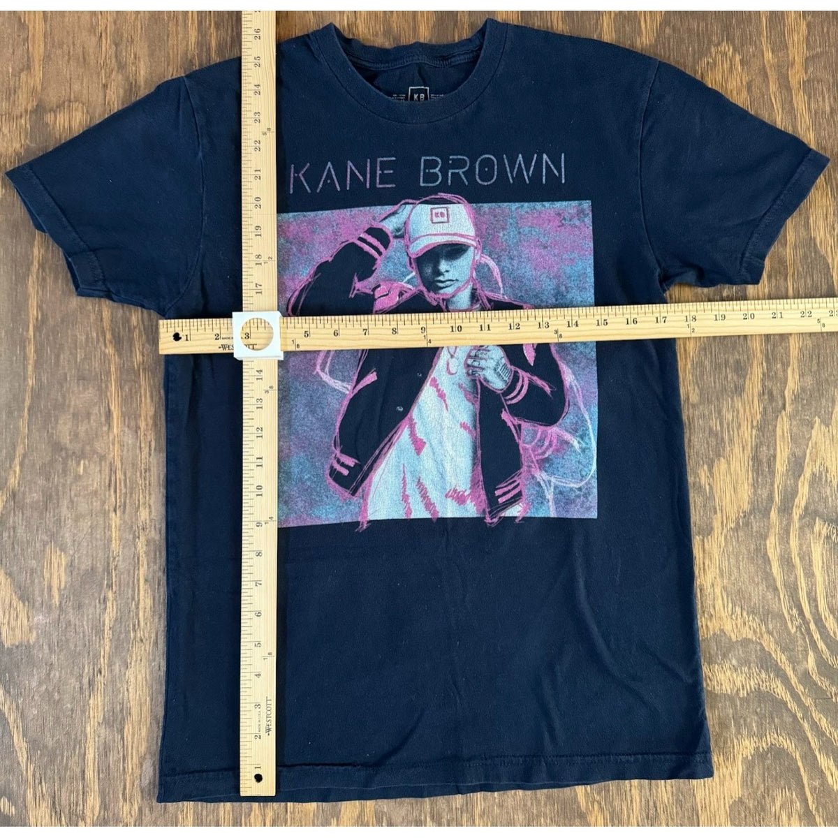 Kane Brown 2019 Live Forever Tour T Shirt Small Black Country Concert Tee