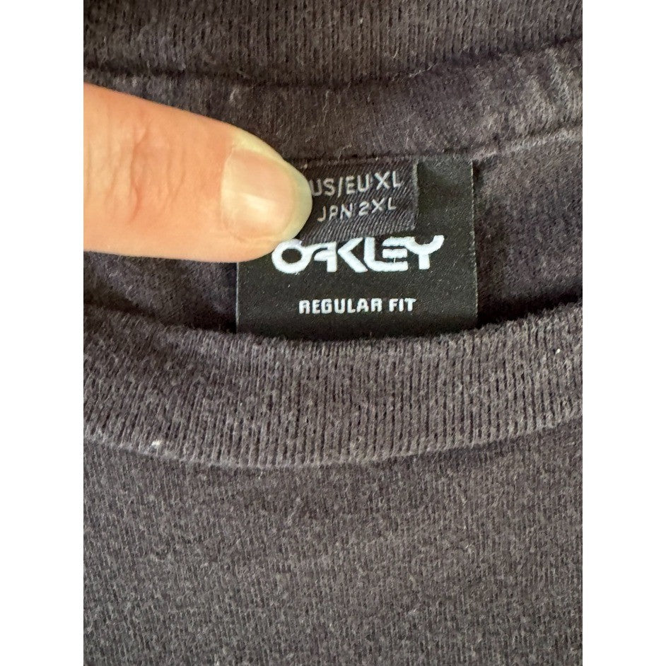 Oakley Camo Logo Tee XL Black Regular Fit T-Shirt
