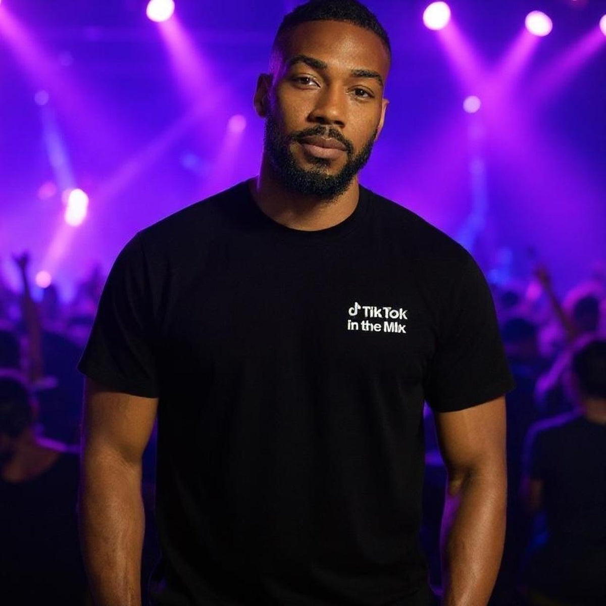 Black "In The Mix" Tik Tok Shirt