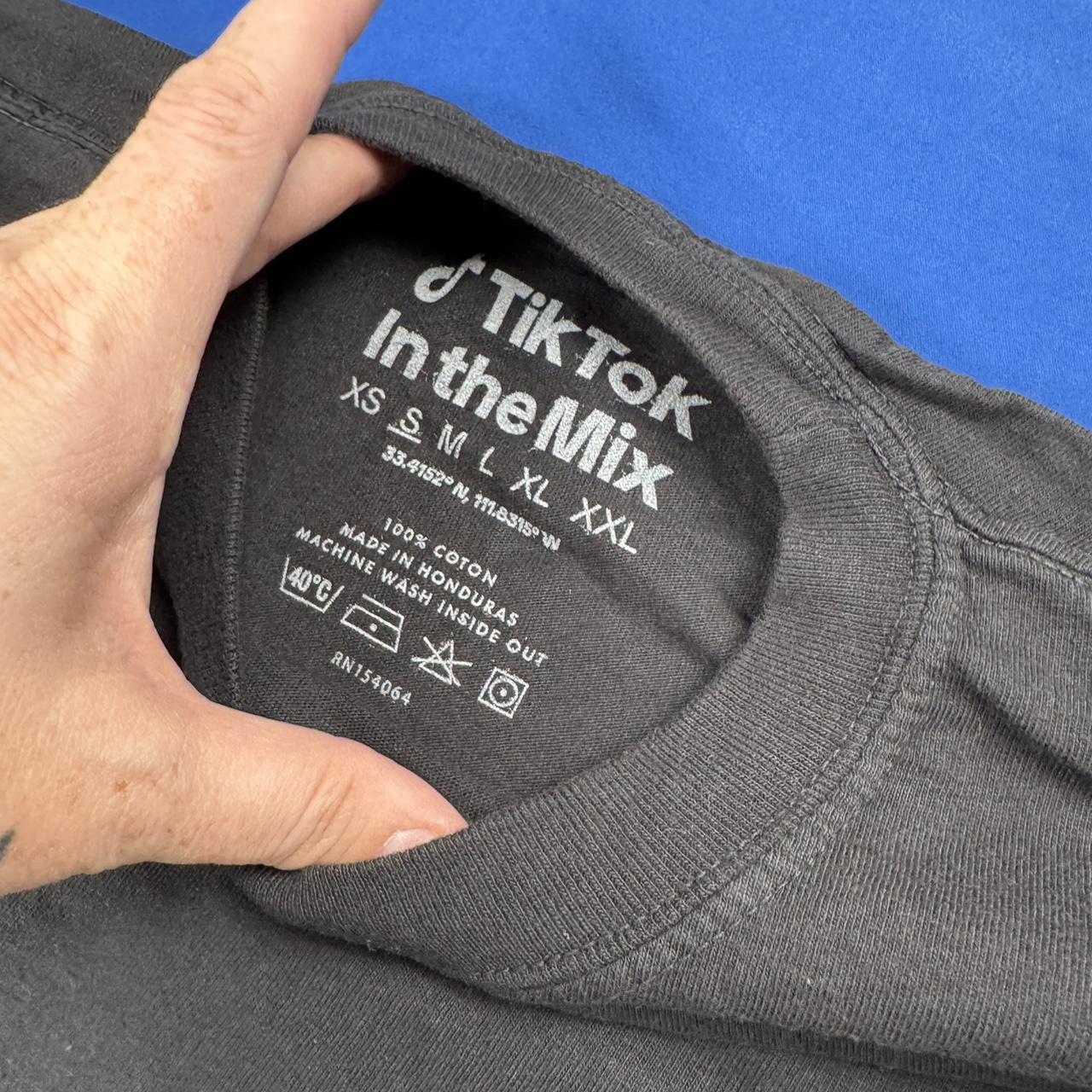 Black "In The Mix" Tik Tok Shirt