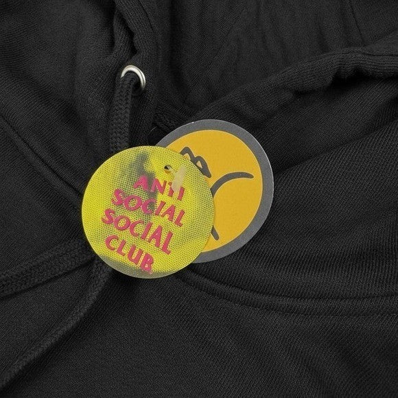 Anti Social Social Club x Sadboyz Roses‎ Hoodie Black Size L NWT