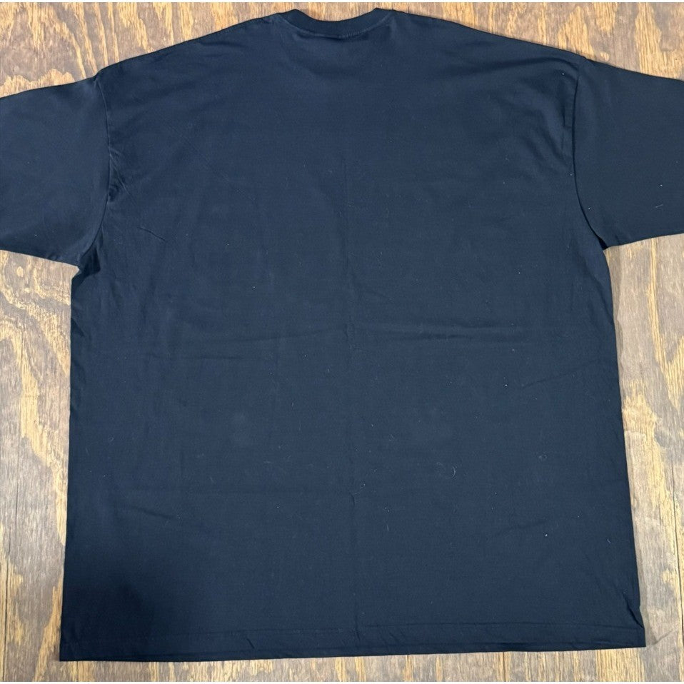 Mac Dre Thizz Nation Graphic Tee Men's 4XL Black Yellow Rhinestone Crown NWOT