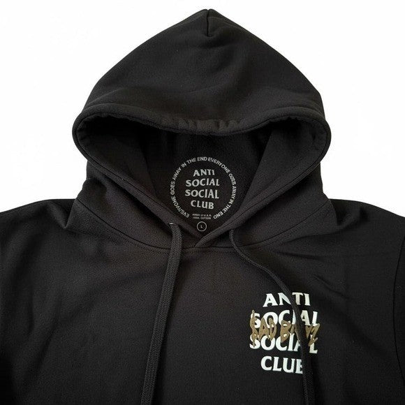 Anti Social Social Club x Sad Boys‎ Black Hoodie L NWT Limited Collab