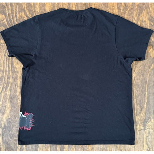 A Nightmare on Elm Street Freddy Krueger Graphic Tee 2XL Black Horror Movie Tee