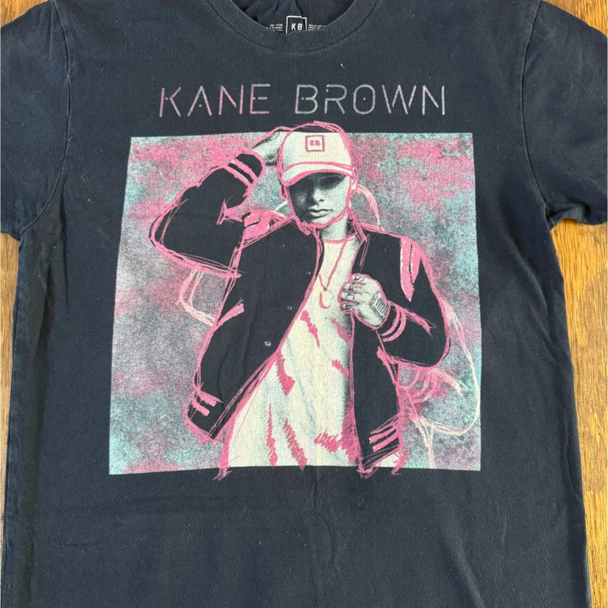 Kane Brown 2019 Live Forever Tour T Shirt Small Black Country Concert Tee