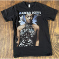 Alicia Keys 2010 The Element of Freedom Tee S Tultex Black R&B Music Shirt