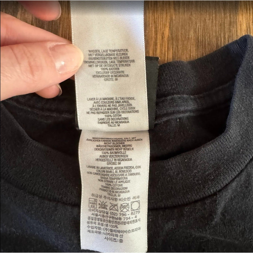 2009 Harley Davidson Lancaster Eagle Flame Crop Top Shirt Women's Boxy Tee