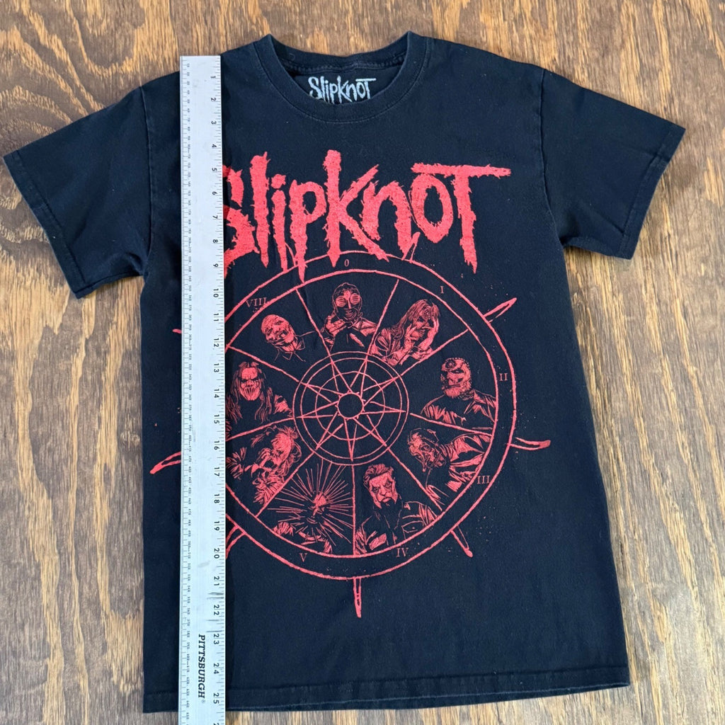 Slipknot Shirt Small Black Red Band Tee 2021 Bravado Double Sided Metal Graphic