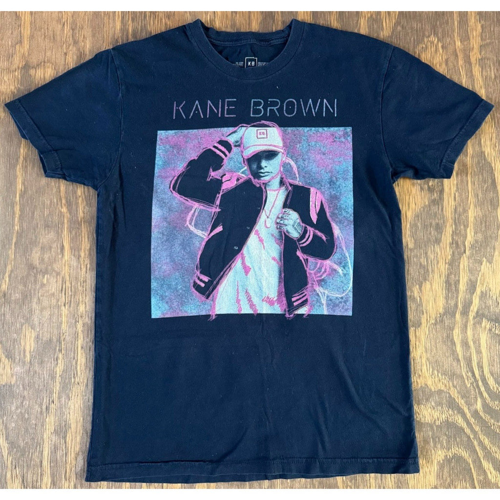 Kane Brown 2019 Live Forever Tour T Shirt Small Black Country Concert Tee