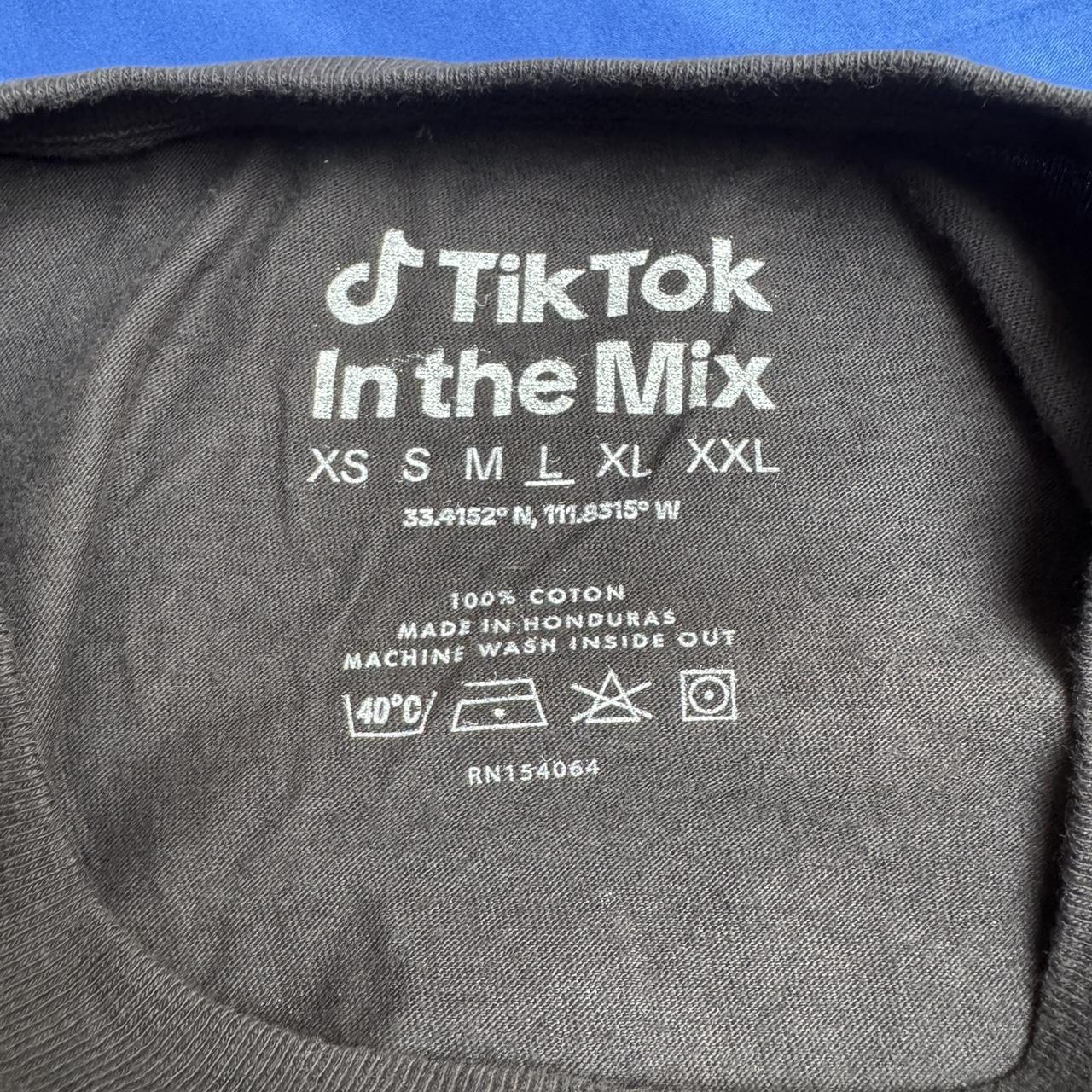 Black "In The Mix" Tik Tok Shirt