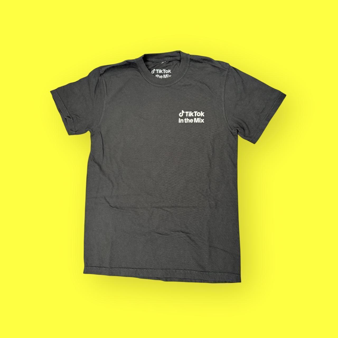 Black "In The Mix" Tik Tok Shirt