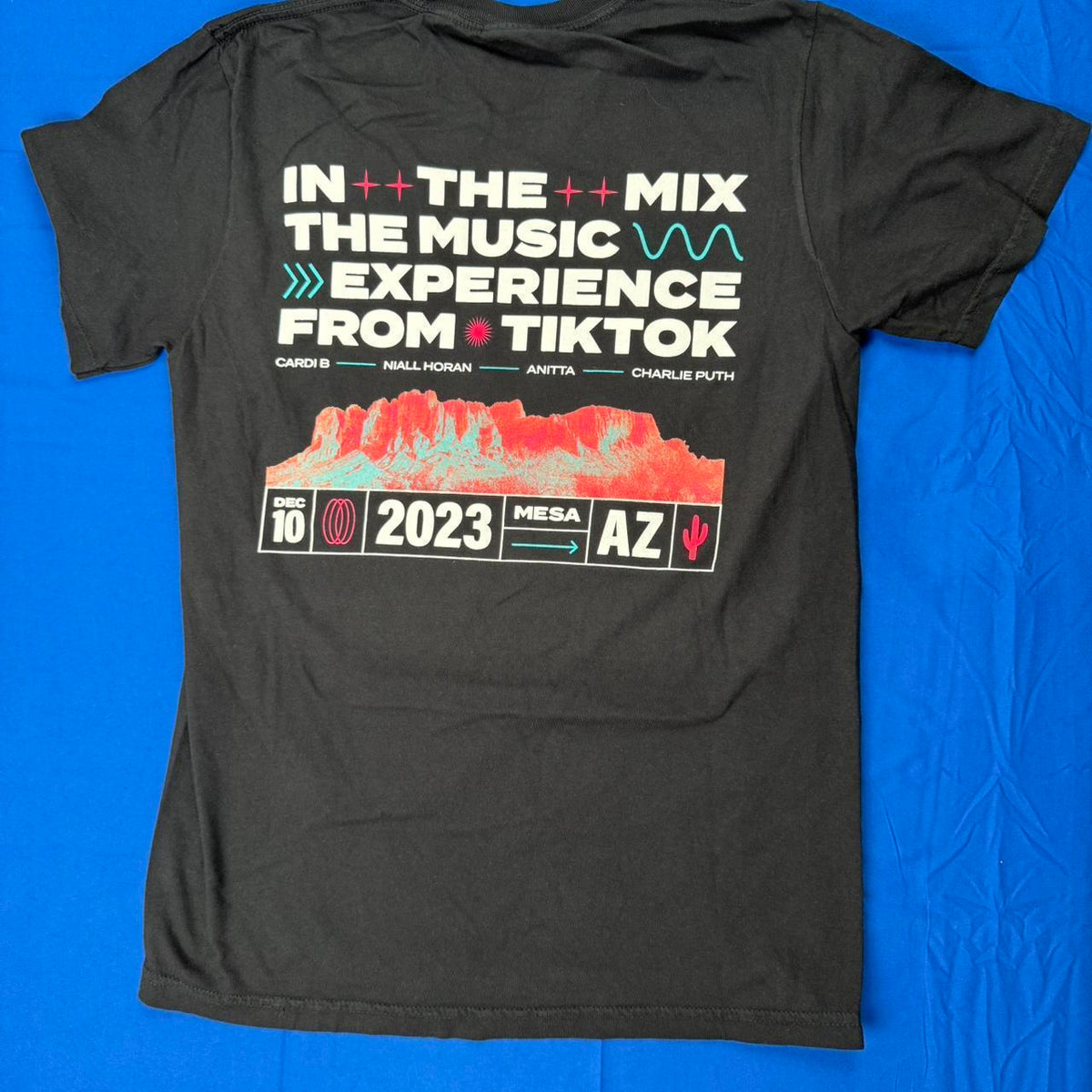 Black "In The Mix" Tik Tok Shirt