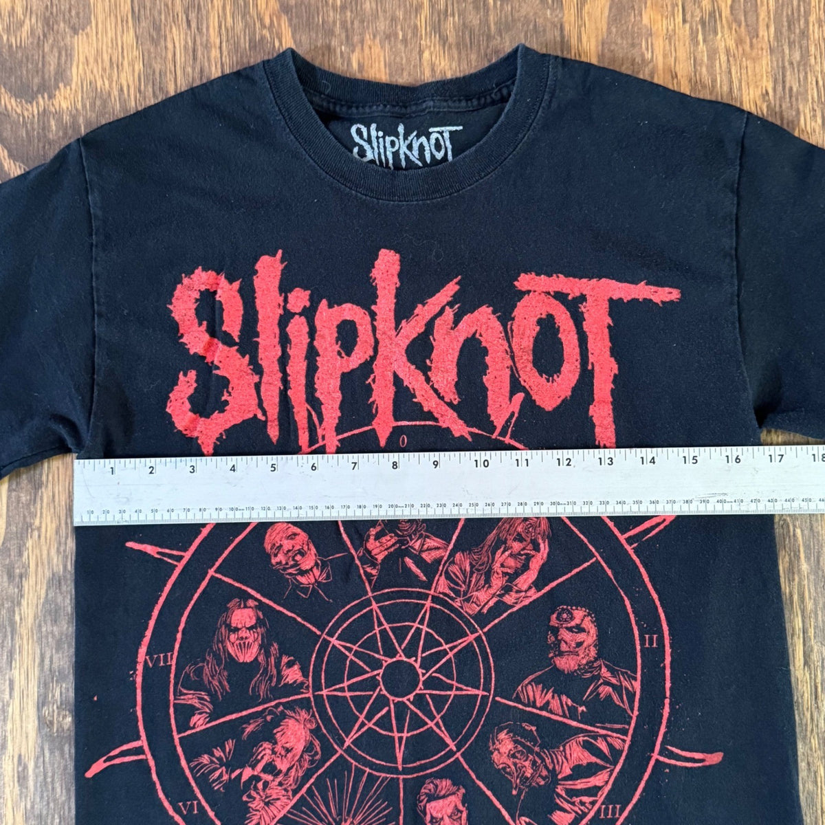Slipknot Shirt Small Black Red Band Tee 2021 Bravado Double Sided Metal Graphic