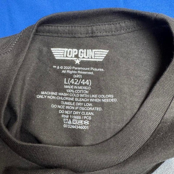 Top Gun Maverick "Talk To Me‎ Goose" Graphic T Shirt Black