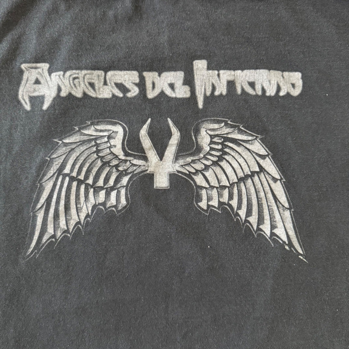 Angeles Del Infierno Band Tee XL Demon Night Mexican Bootleg‎ Heavy Metal Shirt